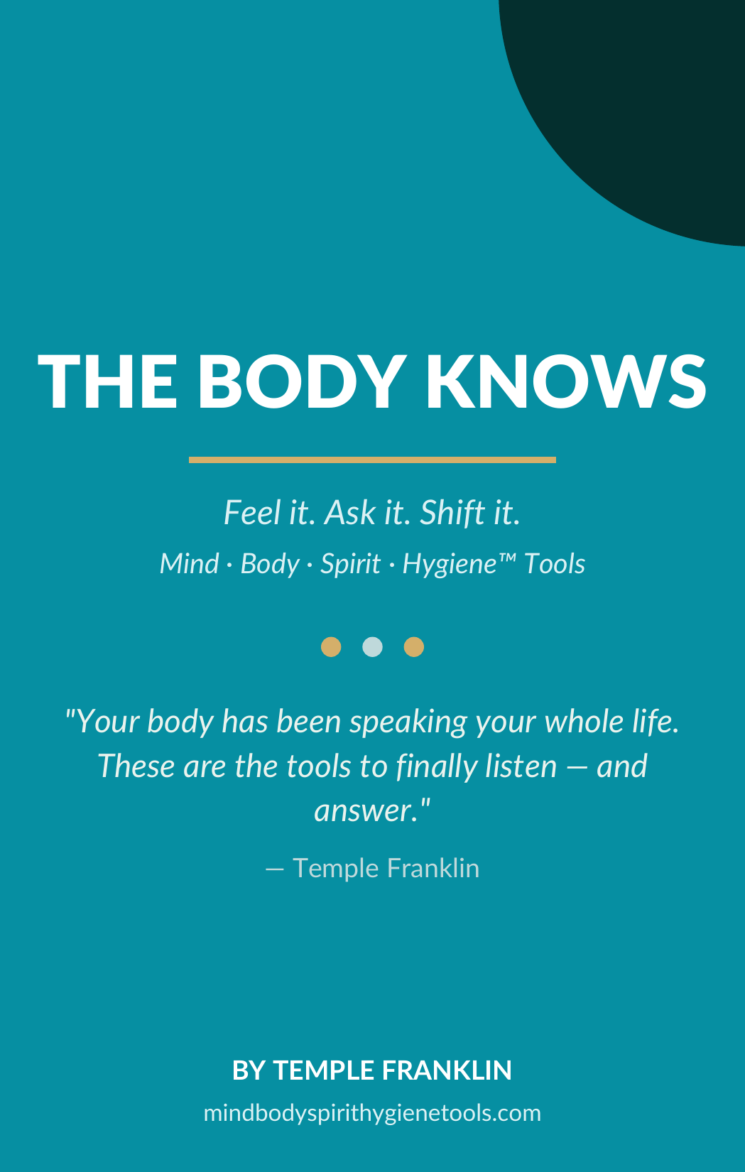 THE BODY KNOWS — Somatic Card Deck