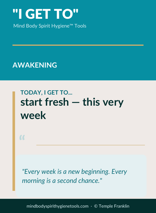 An Awakening Card
