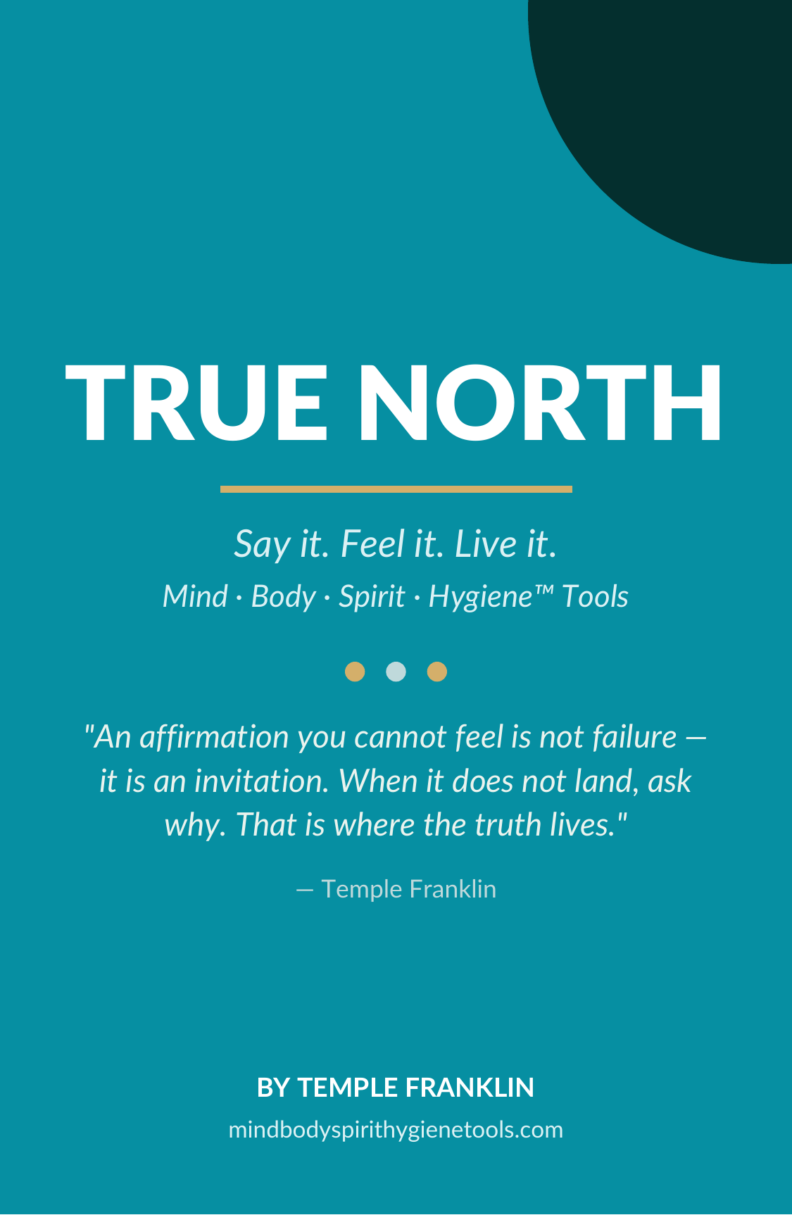 TRUE NORTH — Inner Compass Card Deck